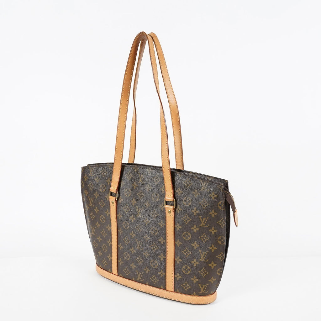 Louis Vuitton Babylone Monogram Brown Shoulder Tote Bag Used M51102 07E142530027