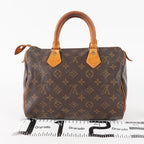 Authentic Louis Vuitton Monogram Speedy 25 M41528 Handbag vintage 02E037370018