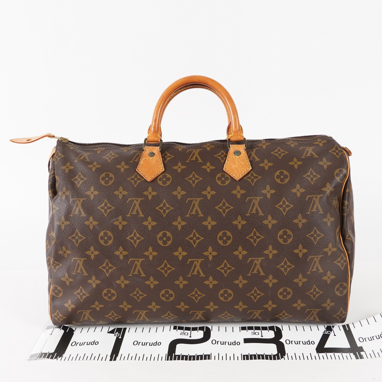 Authentic Louis Vuitton Monogram Speedy 40 Hand Boston Bag M41522 02E356160018