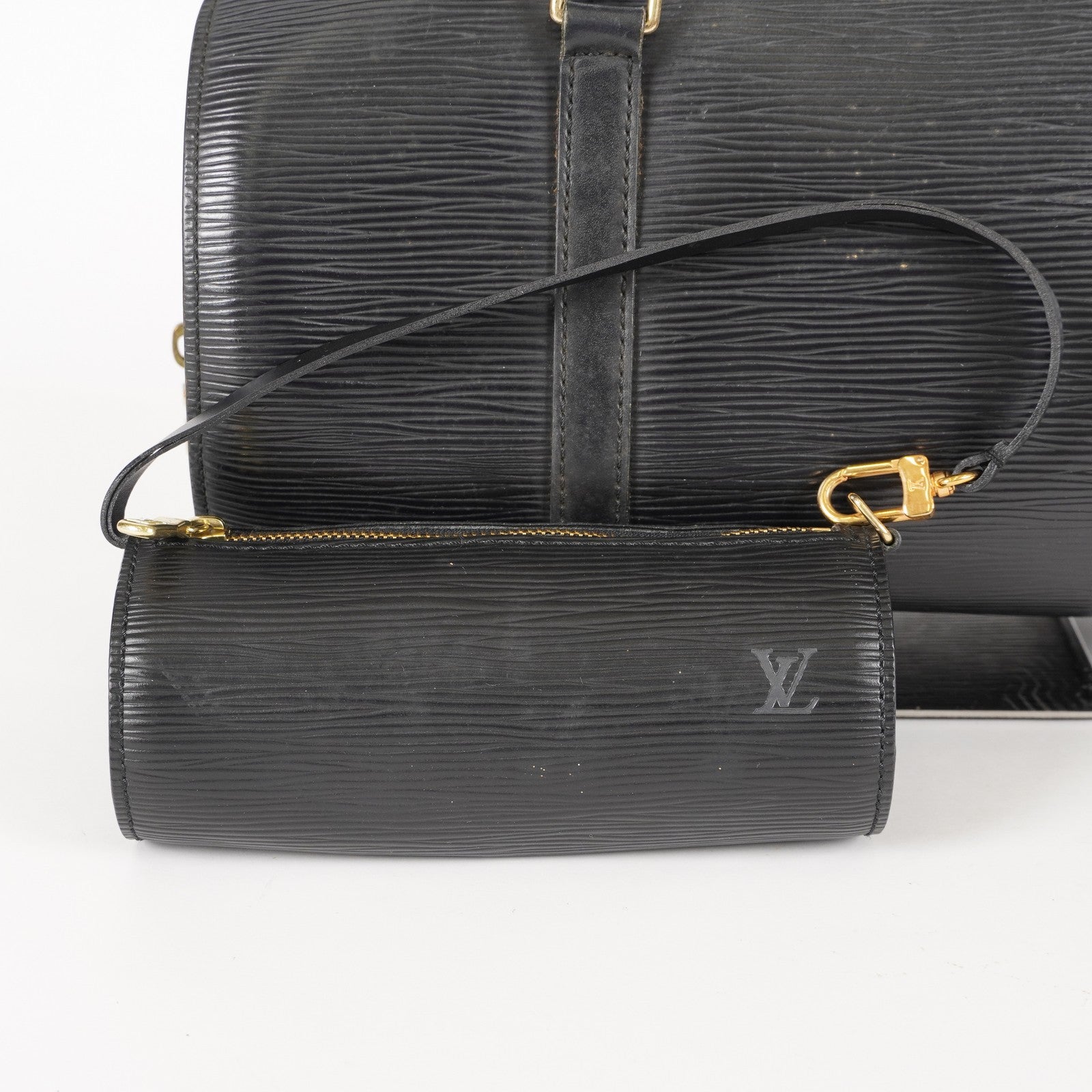 Authentic Louis Vuitton Epi Soufflot Bag Toledo vintage M52225 05E225720029