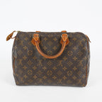 Louis Vuitton Speedy 30 M41526 Monogram Canvas Brown Used Handbag 08A045090803