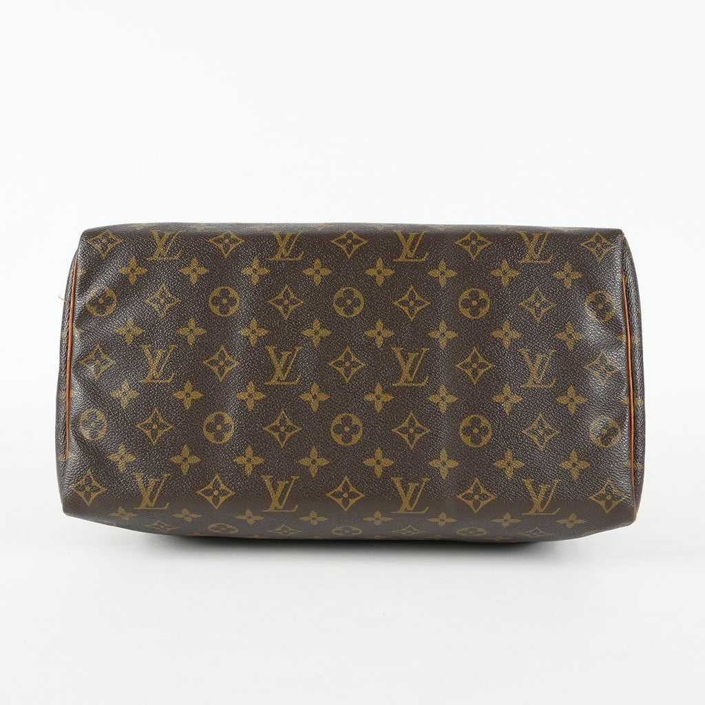 Louis Vuitton Speedy 35 M41524 Monogram Canvas Brown Used Handbag 04A295948807