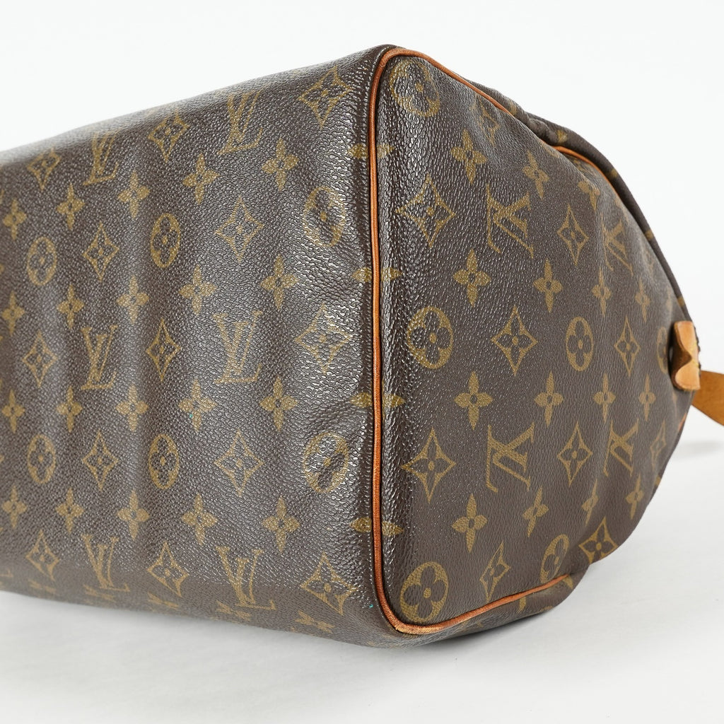 Louis Vuitton Speedy 35 M41524 Monogram Canvas Brown Used Handbag 04A295948807