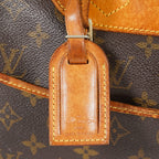 Louis Vuitton Deauville Monogram Canvas Brown Handbag M47270 Used 07E132640030