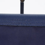 Longchamp Le Pliage Navy Nylon Long Handle Tote Shoulder Bag Used 08A06660003