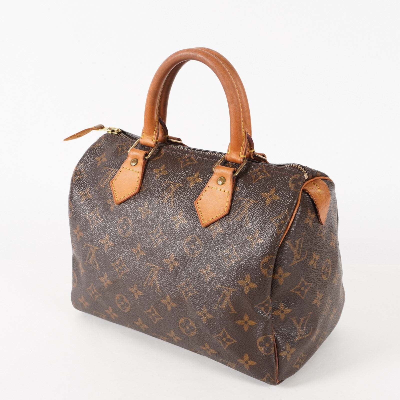 Authentic Louis Vuitton Monogram Speedy 25 M41528 Handbag vintage 03E117810011