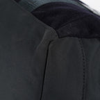 CHANEL Sports Line Boston Bag 40cm Black Canvas Used Vintage Duffle 07E186930027