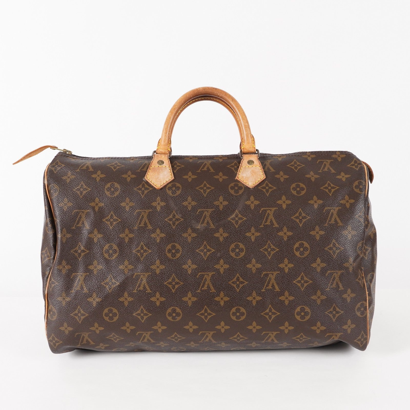 Authentic Louis Vuitton Monogram Speedy 40 M41522 Hand Boston Bag 02E435834425