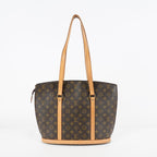 Louis Vuitton Babylone Monogram Brown Shoulder Tote Bag Used M51102 07E142530027