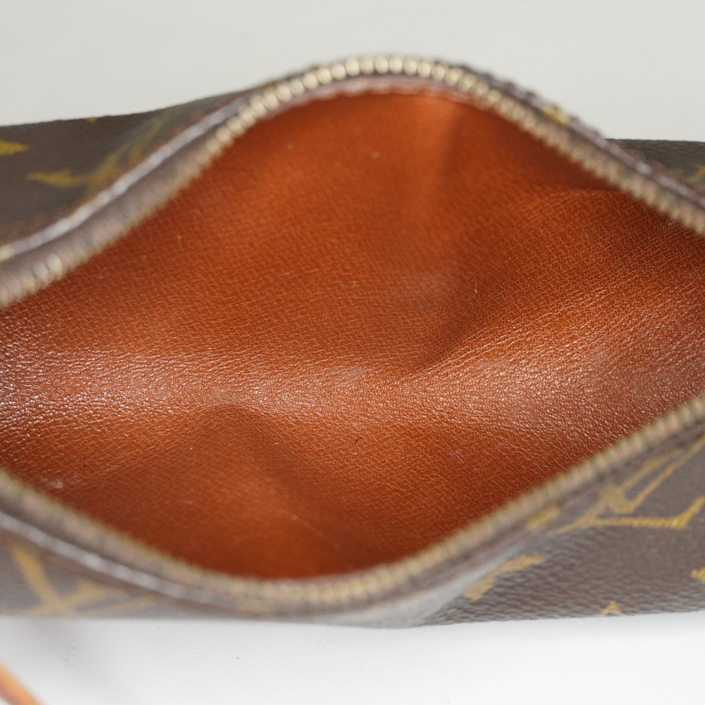 Louis Vuitton Papillon 30 Used Monogram Brown Canvas Handbag M51385 07E445390012