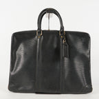 Louis Vuitton Porte Documan Voignage Business Bag Briefcase black XY58