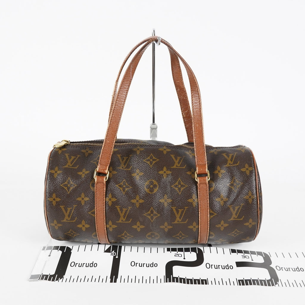 Louis Vuitton Papillon 26 Monogram Canvas Barrel Bag Brown M51385 07A202688424