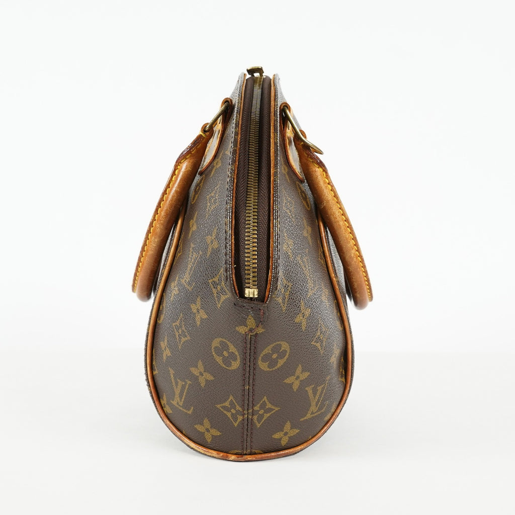Louis Vuitton Ellipse PM M51127 Monogram Canvas Brown Used Handbag 09A024061209