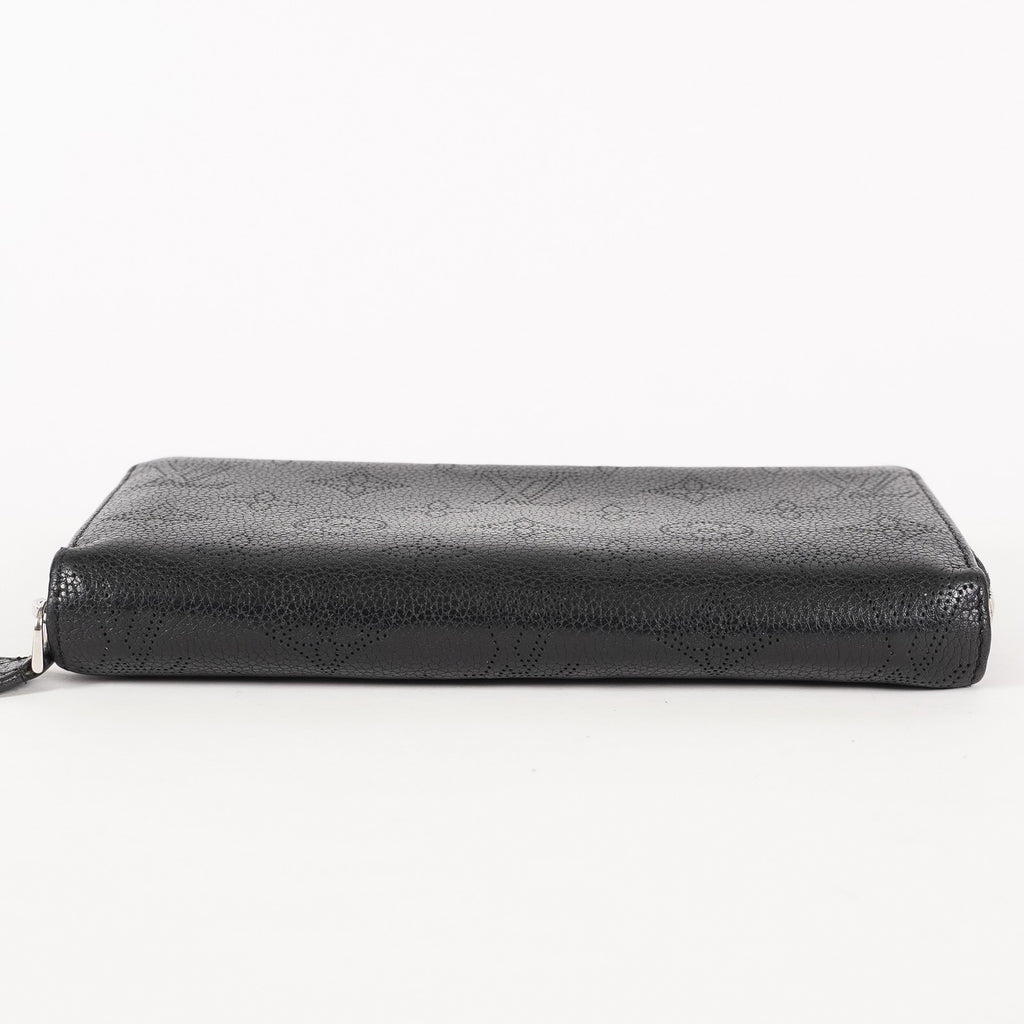 Louis Vuitton Monogram Mahina Zippy Zip-Around Wallet Noir M61867 03T093500009