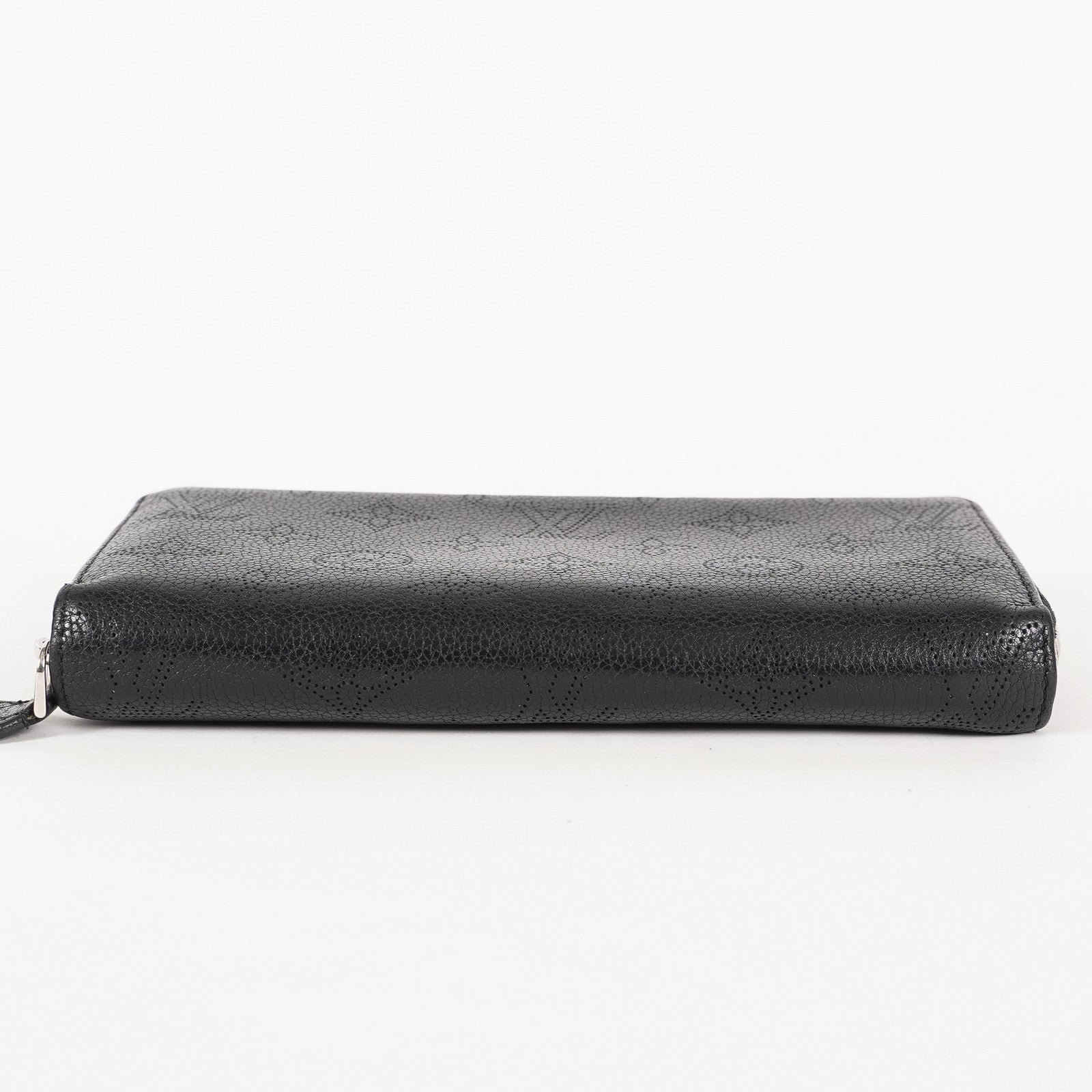 Louis Vuitton Monogram Mahina Zippy Zip-Around Wallet Noir M61867 03T093500009