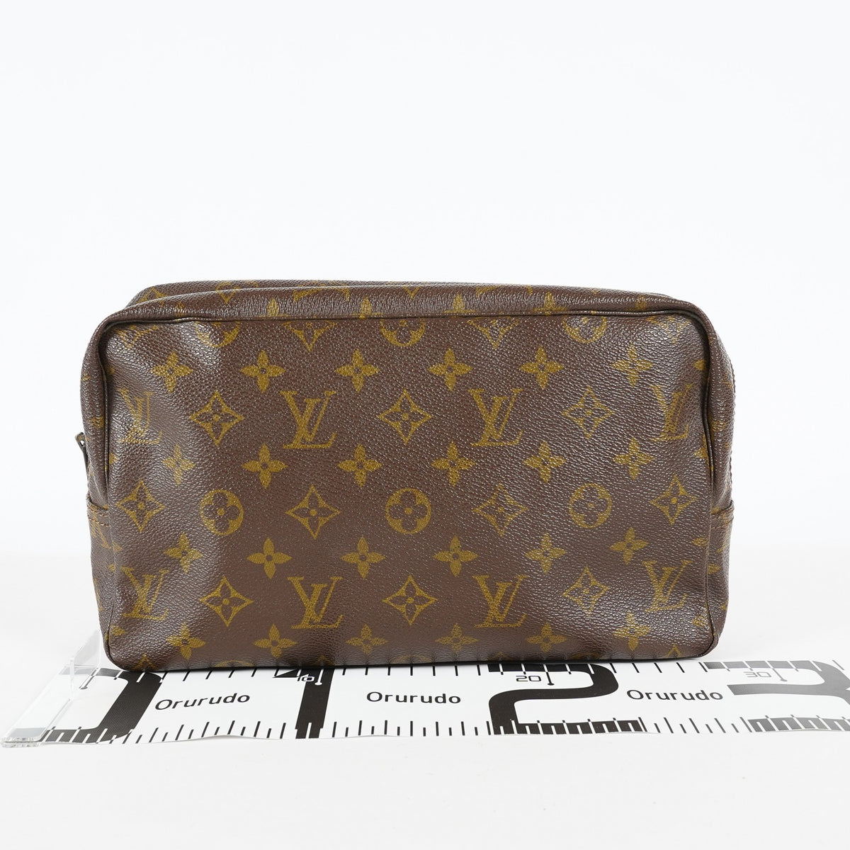 Louis Vuitton Trousse Toilette 28 M47522 Monogram Canvas Used Pouch 09E261155006