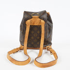 Louis Vuitton Montsouris MM Monogram Canvas Backpack Brown M51136 08E214070010