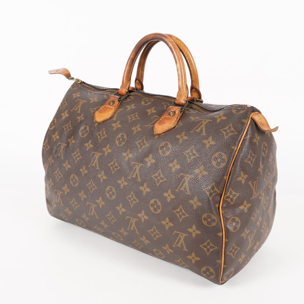 Authentic Louis Vuitton Monogram Speedy 35 Handbag vintage M41524 05E075940029