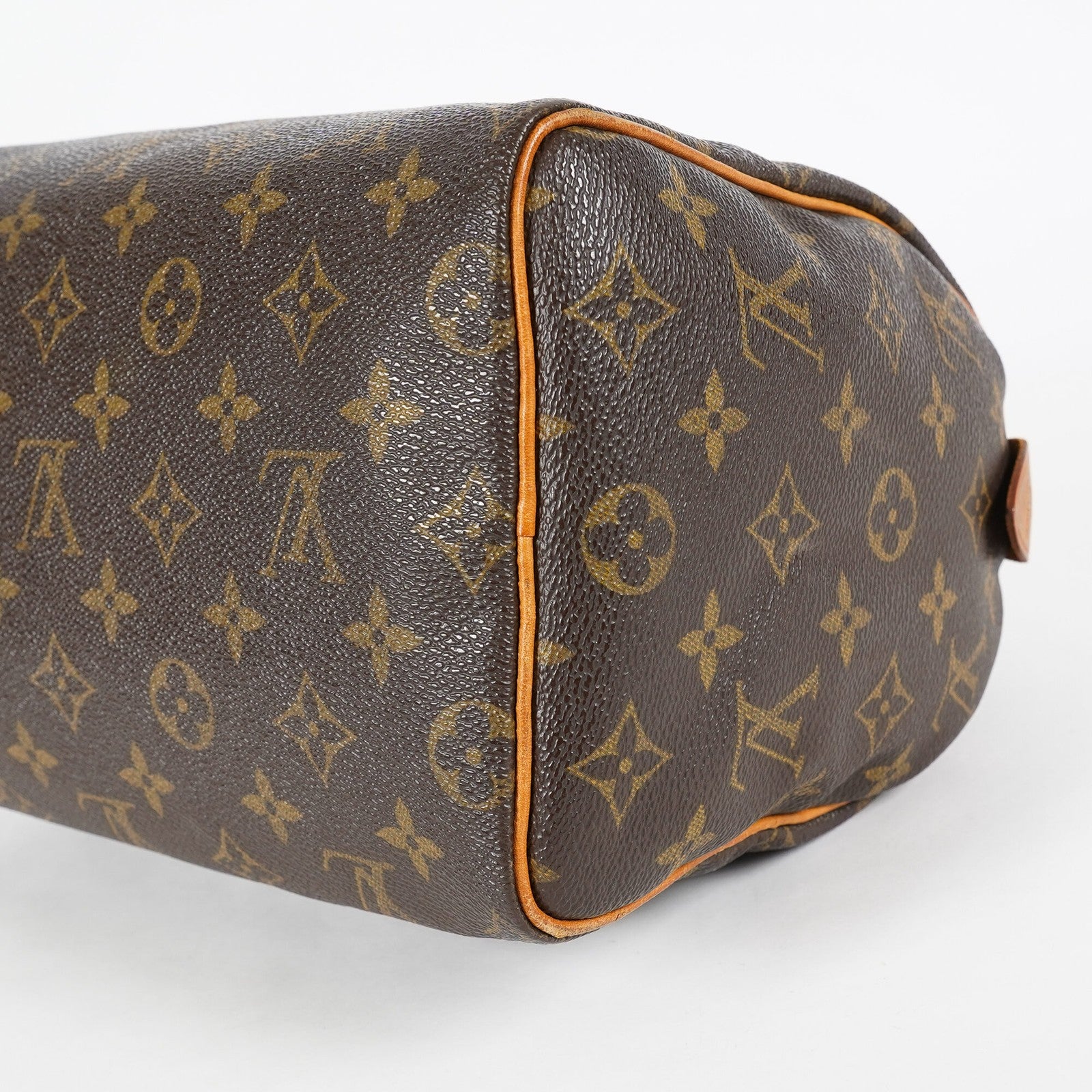 Louis Vuitton Speedy 25 Monogram Brown Handbag M41528 Used Vintage 07E187480012