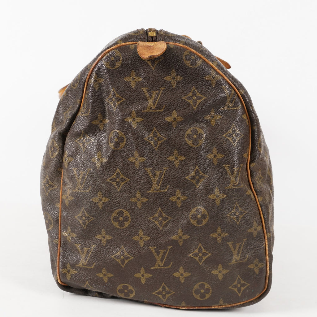LOUIS VUITTON Keepall 50 M41426 Monogram Boston Bag Brown vintage 01E143520022