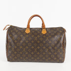 Authentic Louis Vuitton Monogram Speedy 40 Hand Boston Bag M41522 01E095830030