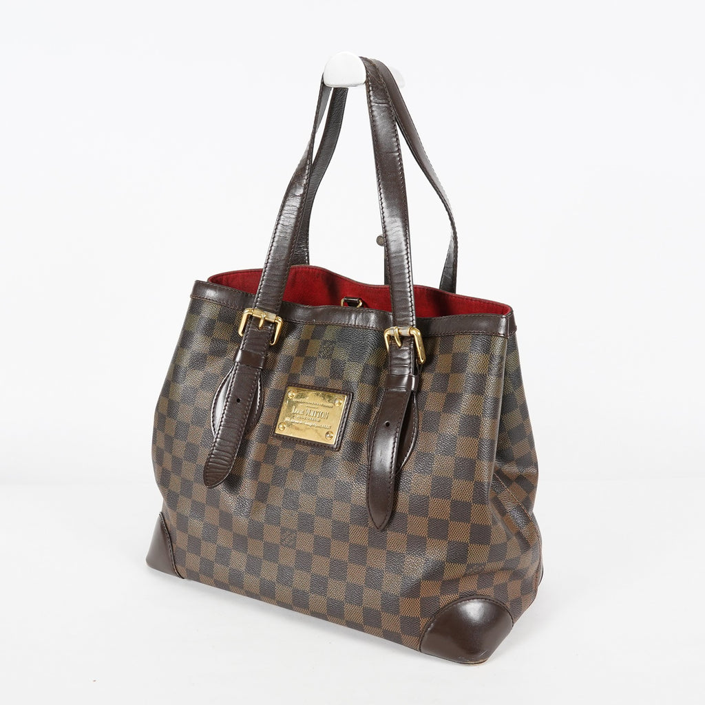 Louis Vuitton Hampstead MM N51204 Damier Ebene Shoulder Tote Bag 08E083190030