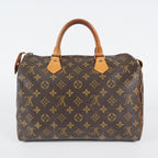 Authentic Louis Vuitton Monogram Speedy 30 M41526 Handbag vintage 04A196234807