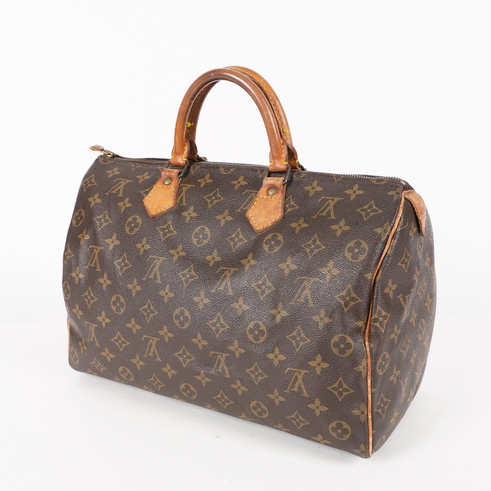 Authentic Louis Vuitton Monogram Speedy 35 Hand bag M41524 vintage 06E074070013