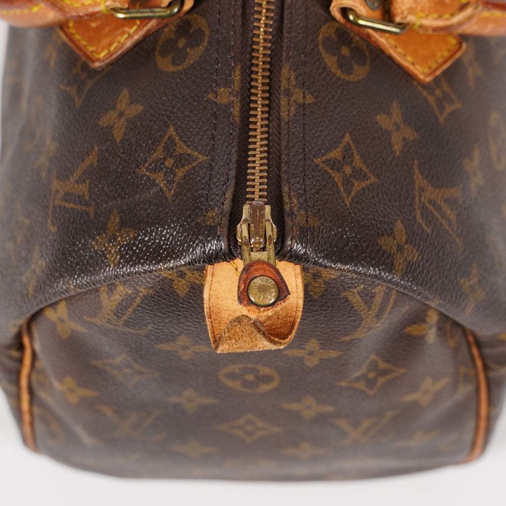 Authentic Louis Vuitton Monogram Speedy 30 Handbag vintage M41526 05E134180016