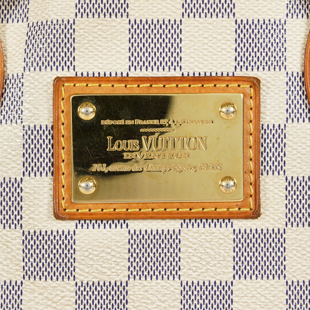Louis Vuitton Damier Azur Hampstead PM Shoulder Tote Bag N51207 09E153300002