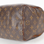 Authentic Louis Vuitton Monogram Speedy 25 Handbag vintage M41528 06E065720010