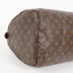 Authentic Louis Vuitton Monogram Speedy 35 M41524 Handbag used 06E125205210
