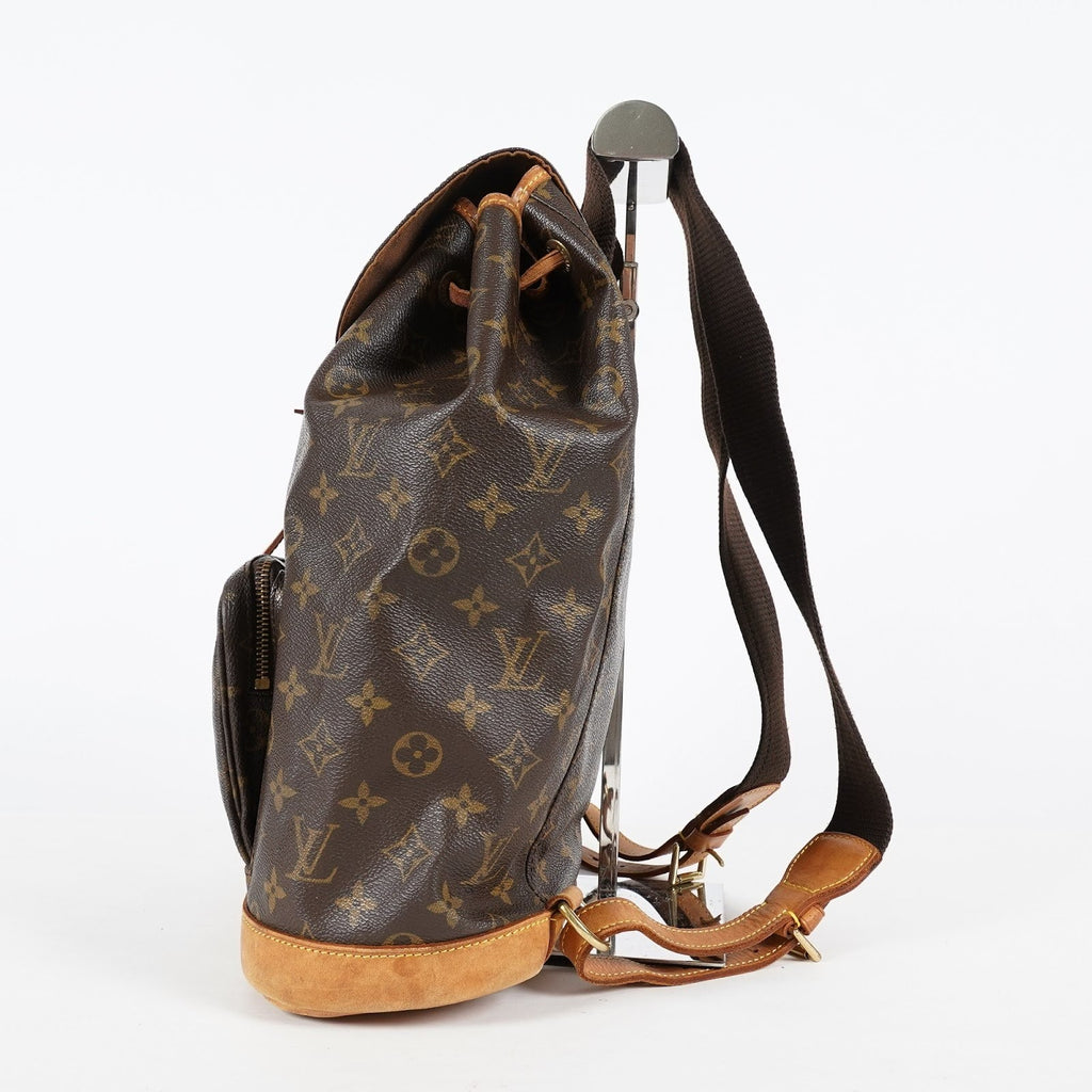 Louis Vuitton Montsouris GM M51136 Monogram Canvas Backpack Vintage 08A304576015