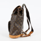 Louis Vuitton Montsouris GM M51136 Monogram Canvas Backpack Vintage 08A304576015