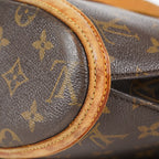 Louis Vuitton Babylone Monogram Shoulder Tote Bag Brown M51102 07E072200017