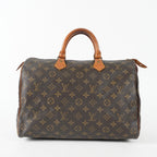 Authentic Louis Vuitton Monogram Speedy 35 M41524 Handbag vintage 03A236177627