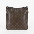 Louis Vuitton Looping GM M51145 Monogram Brown Shoulder Bag Vintage 07E033300019