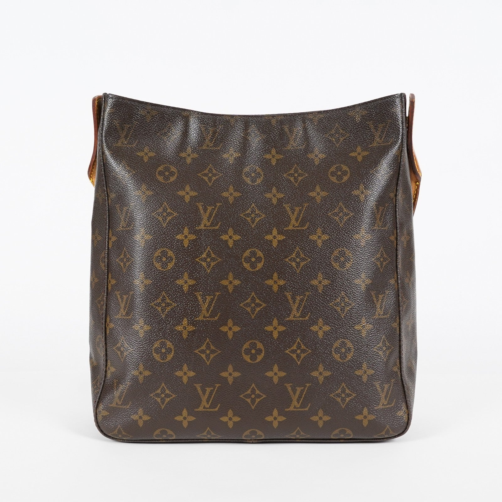 Louis Vuitton Looping GM M51145 Monogram Brown Shoulder Bag Vintage 07E033300019