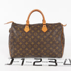 Authentic Louis Vuitton Monogram Speedy 35 M41524 Handbag used 03A035319606