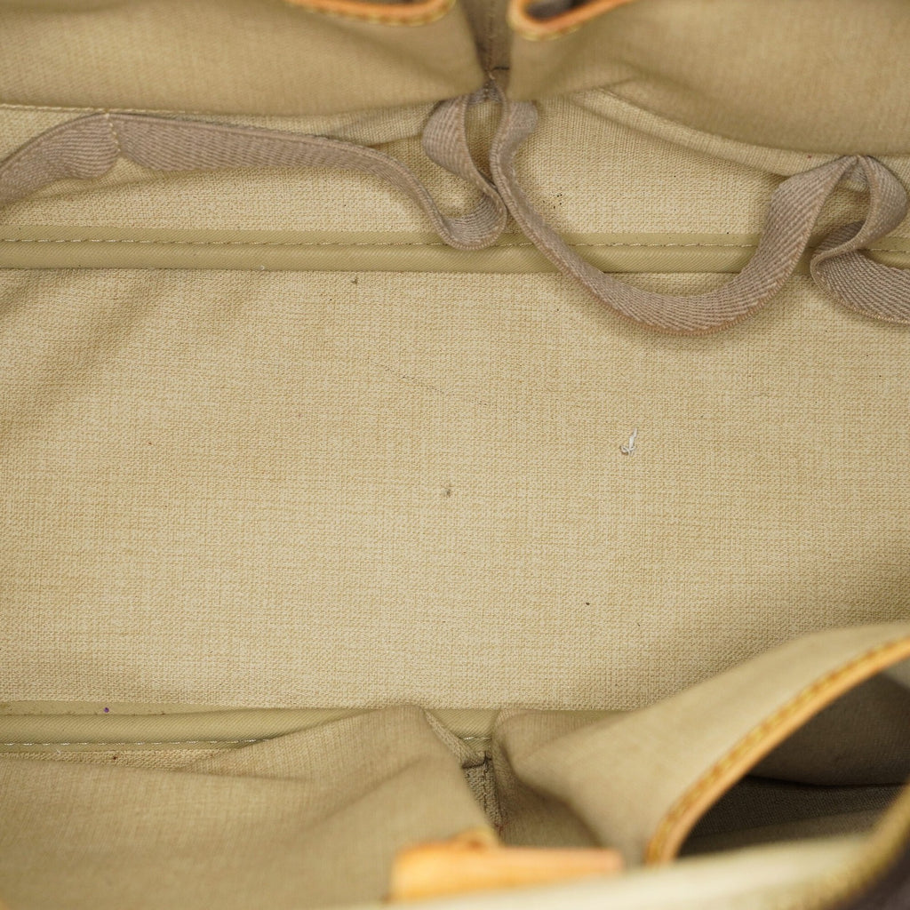 Louis Vuitton Deauville Monogram Canvas Brown Handbag M47270 Used 07E132640030