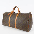 Louis Vuitton Keepall 60 M41422 Monogram Canvas Brown Used Duffle 07E123740027