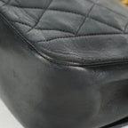 Chanel Diana 22 Flap Bag Black Lambskin Chain Shoulder Bag 09E0130470011