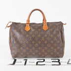 Authentic Louis Vuitton Monogram Speedy 35 M41524 Handbag VINTAGE 02E325777225