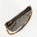 Louis Vuitton Looping MM M51146 Monogram Canvas Brown Shoulder Bag 09E032530011