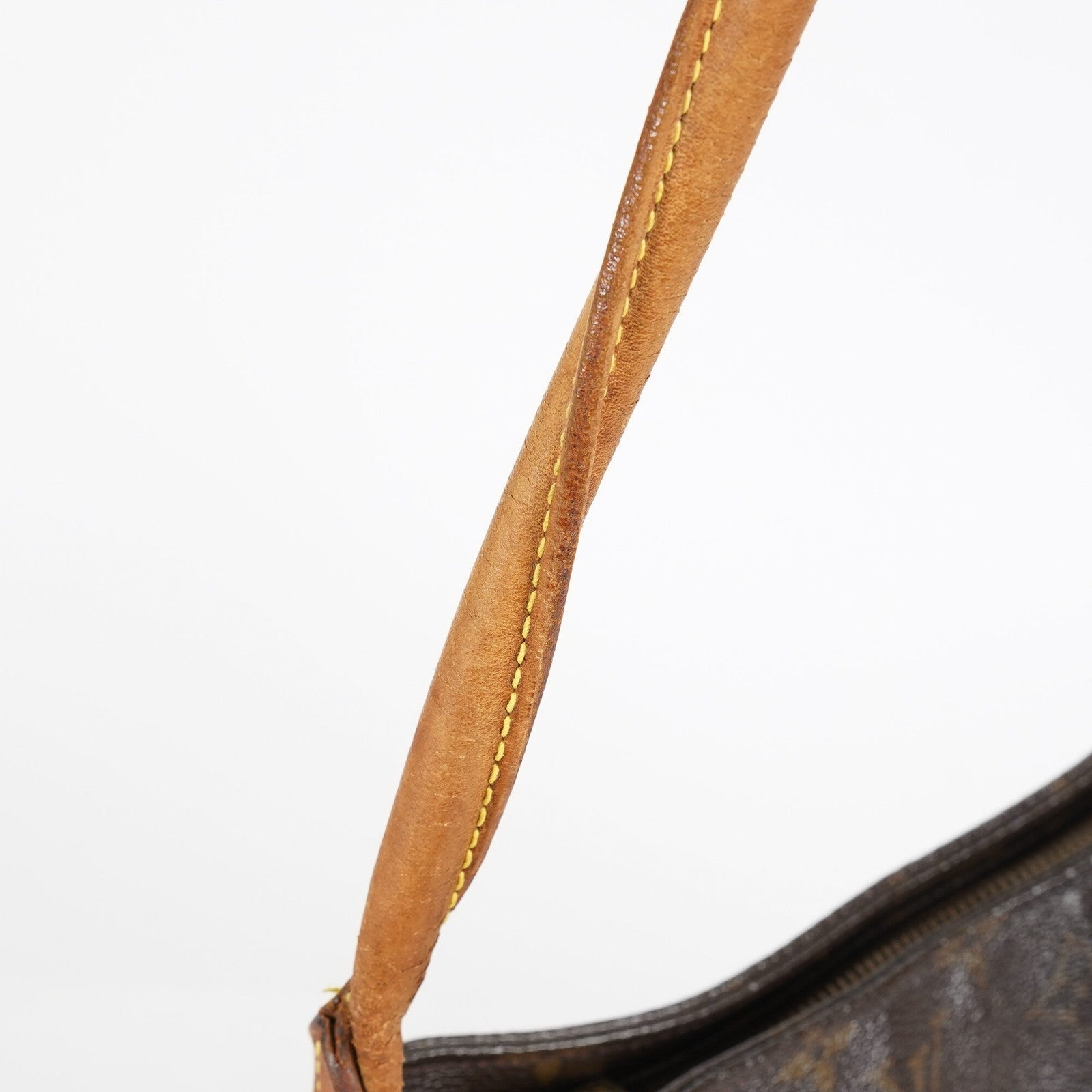 Louis Vuitton Looping GM Monogram Brown Shoulder Bag M51145 Vintage 07E382860012