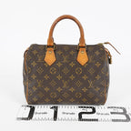 Louis Vuitton Speedy 25 Monogram Brown Handbag M41528 Used Vintage 07E187480012
