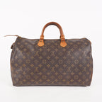 Authentic Louis Vuitton Monogram Speedy 40 Hand M41522 Boston Bag 06E094400021