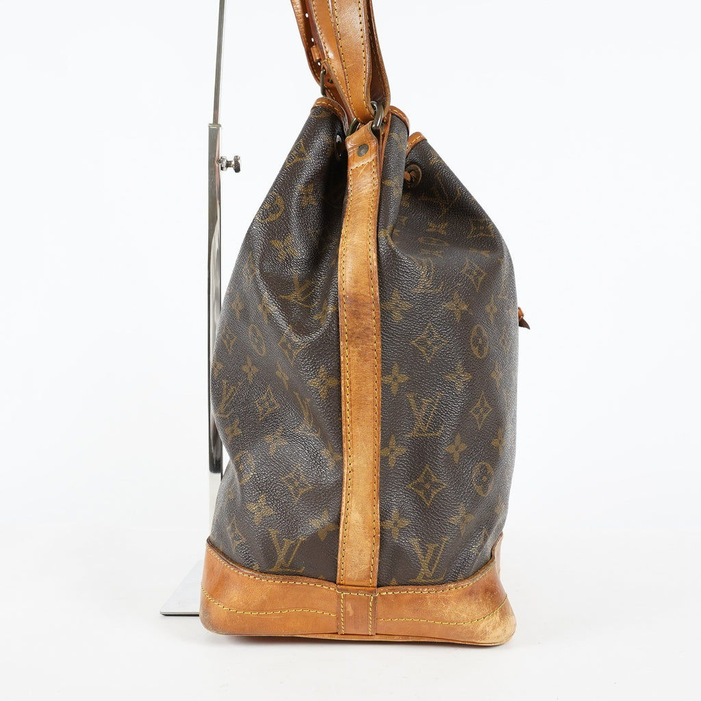 Louis Vuitton Noe M42224 Monogram Canvas Drawstring Shoulder Bag 09M404532008