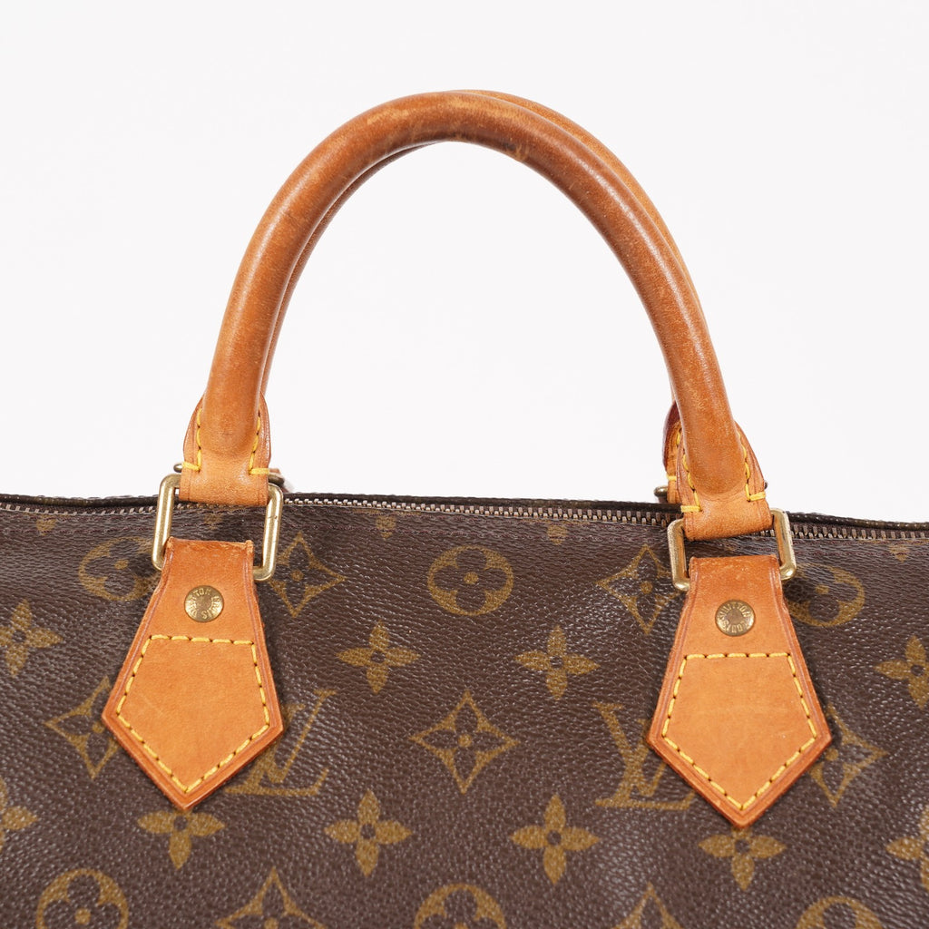 Authentic Louis Vuitton Monogram Speedy 30 M41526 Handbag vintage 06E116490029