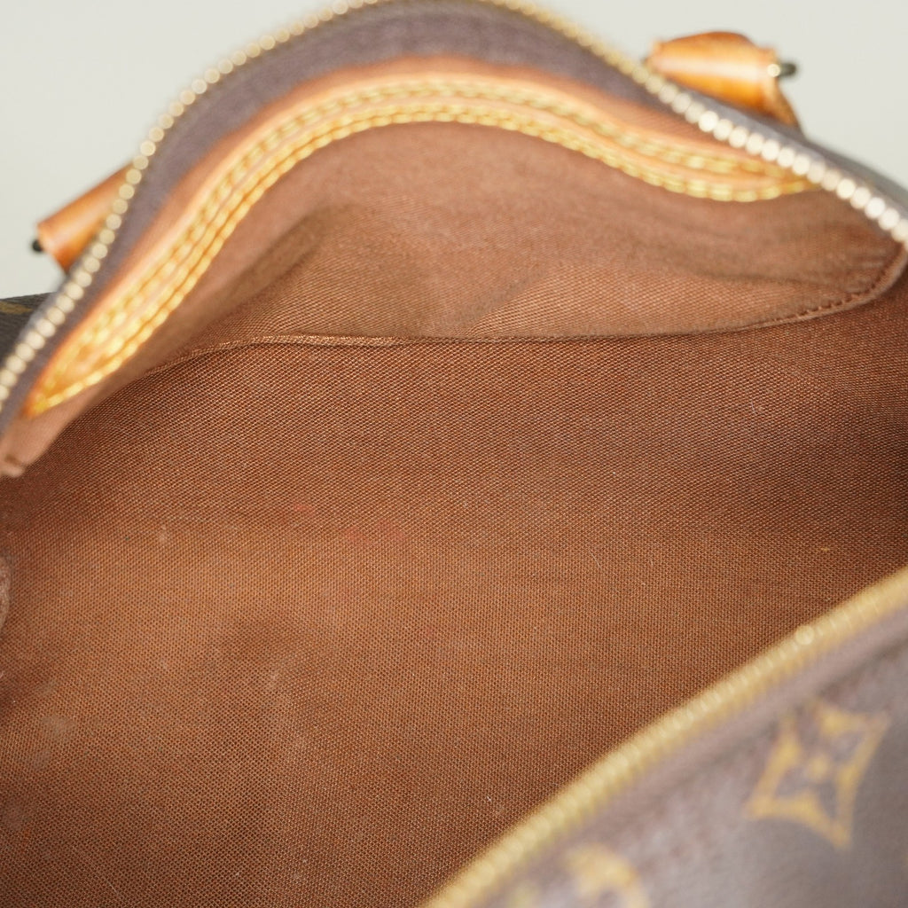 Louis Vuitton Speedy 25 M41528 Monogram Brown Boston Hand Bag Used 07E216490015